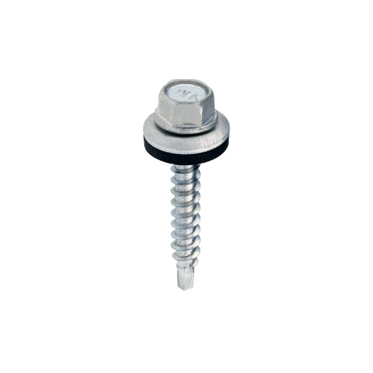 Aluminium coated roofing screws NO COLOUR 5.5mm x 35mm