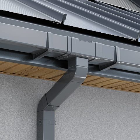 Square Gutter System PVC